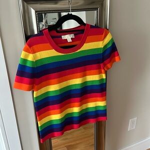 Michael Kors pride line sweater tee